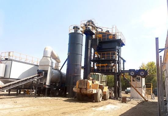 Portable Asphalt Batch Mix Plant