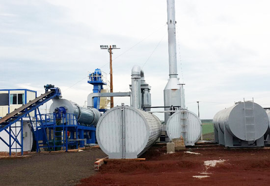 Portable Asphalt Drum Mix Plant