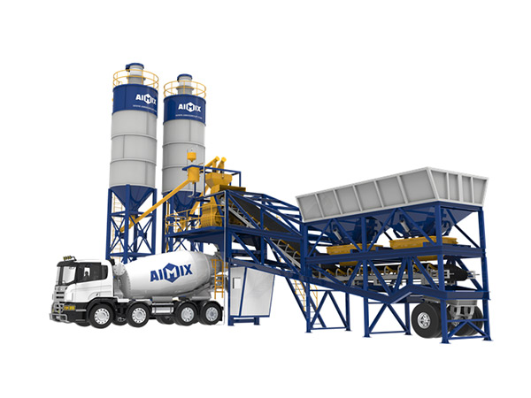 Mobile Concrete Batching Plant