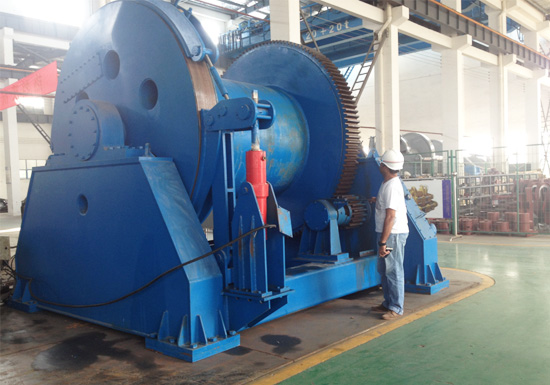 Single Drum Hydraulic Towing Winch For Sale