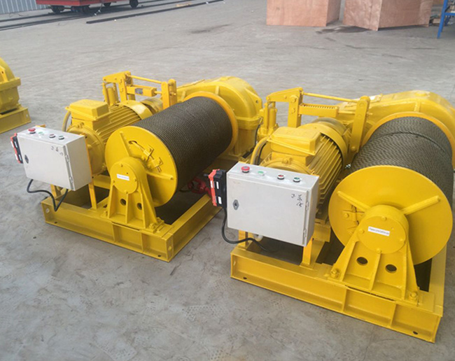 wire rope winch