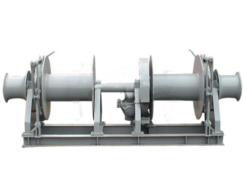 double drum winch