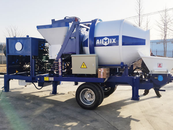 Diesel Concrete Pump and Mixer