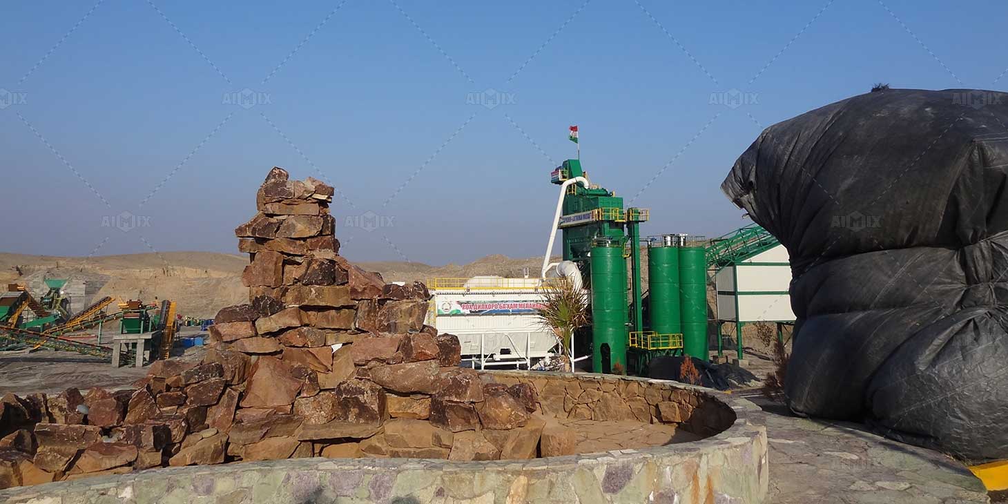 Asphalt Plant Working