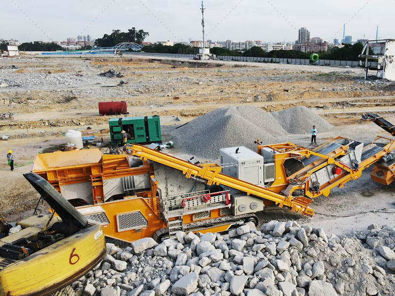 Crawler Type Stone Crusher