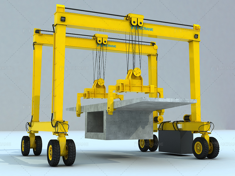 Rubber Tired Gantry Crane for Sale