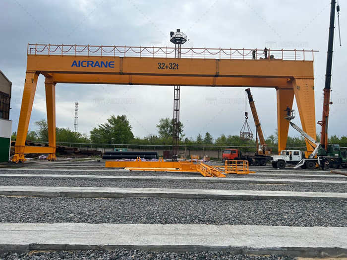 64 Ton Gantry Crane Installation